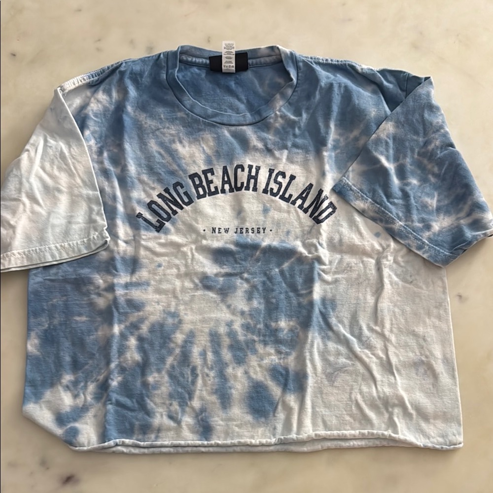 Long Beach Island Tie-Dye T-Shirt - Blue Breezin Up
